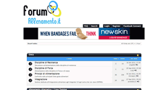 Desktop Screenshot of forumallenamento.it